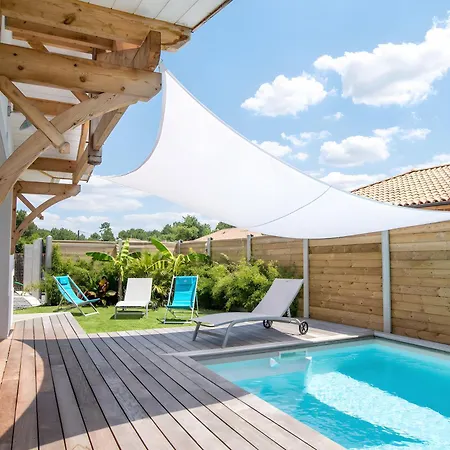 Ferienhaus La Sirelis Piscine Et Gujan-Mestras