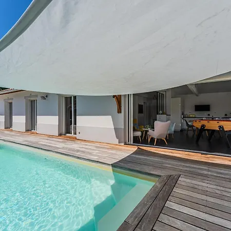 別荘 La Sirelis Piscine Et グジャン・メストラ